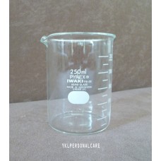BEAKER 250ML color cosmetic ingredients, gmp, oem, soap base, oils, natural, melt & pour
