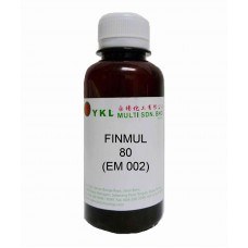 EM 002 ~ FINMUL 80 (POLYSORBATE 80) color cosmetic ingredients, gmp, oem, soap base, oils, natural, melt & pour