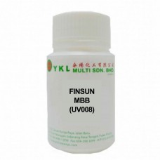 UV 008 - FINSUN MBB Methylene (Bis-Benzotriazolyl Tetramethylbutylphenol (and) Aqua (and) Decyl Glucoside (and) Propylene Glycol (and) Xanthan Gum) color cosmetic ingredients, gmp, oem, soap base, oils, natural, melt & pour
