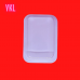 PLASTIC SOAP CONTAINER SQUARE(SMALL)  color cosmetic ingredients, gmp, oem, soap base, oils, natural, melt & pour