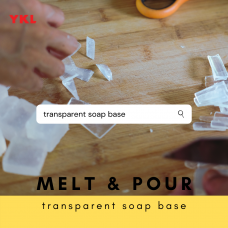 [1kg] Melt & Pour Glycerine Transparent Soap Base color cosmetic ingredients, gmp, oem, soap base, oils, natural, melt & pour